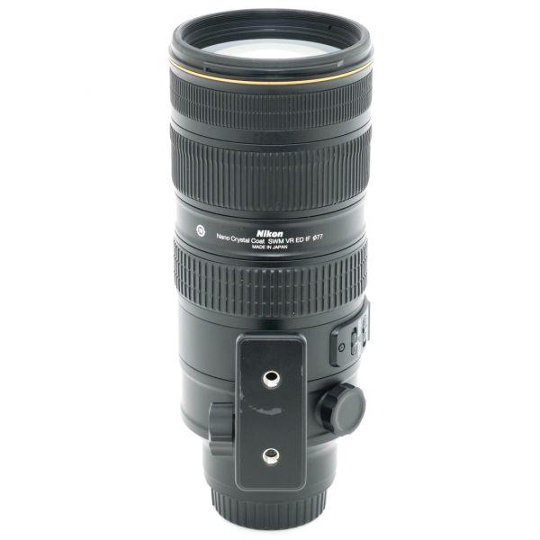 Nikon AF-S 70-200mm/2,8 G, VR II, ED, N, (leichter Staub im Linsensystem, kein Einfluss auf Bildqualität), Sonnenblende, Köcher – Bild 2