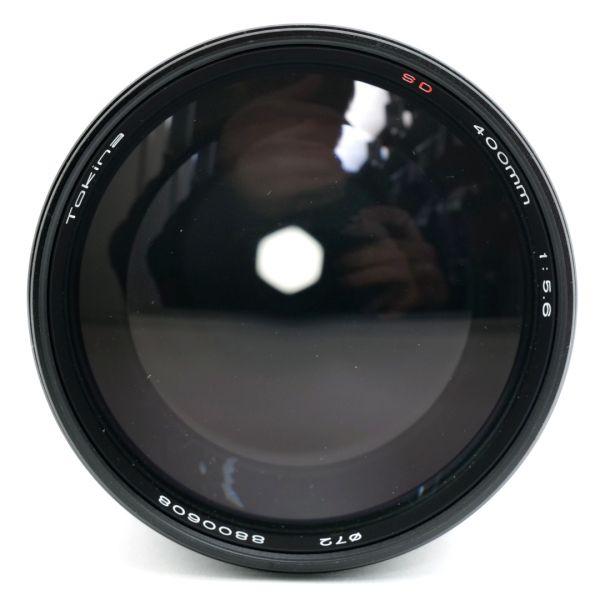 Tokina MF 400mm/5,6 (leichter Staub im Linsensystem, kein Einfluss auf Bildqualität), für Minolta MF – Bild 3