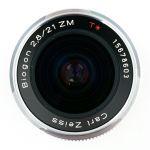 Zeiss Biogon 21mm/2,8 T* ZM, silber, für Leica M, OVP