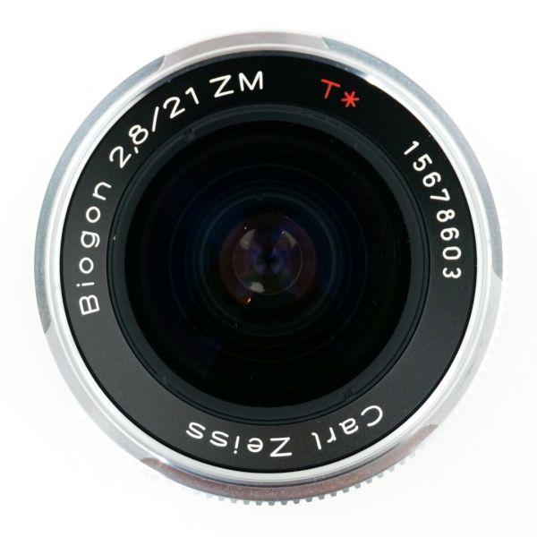 Zeiss Biogon 21mm/2,8 T* ZM, silber, für Leica M, OVP – Bild 3