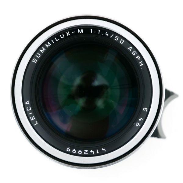 Leica M Summilux 50mm/1,4 ASPH, silber, Sn.4142999, ArtNr.11892, 6-Bit codiert, Beutel – Bild 3