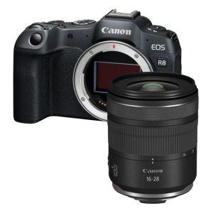 Canon EOS R8 Gehäuse Kombi mit Canon RF 16-28mm/2,8 IS STM
