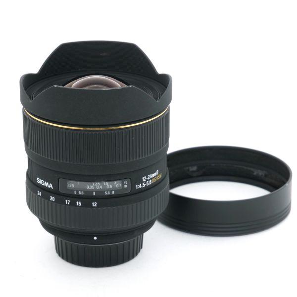 Sigma AF 12-24mm/4,5-5,6 DG, HSM, für Nikon FX, Sonnenblende