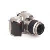 Nikon D50 Gehäuse (14236 Auslösungen), silber + AF-S 18-55mm/3,5-5,6 DX, G, ED, silber, OVP – Bild 2