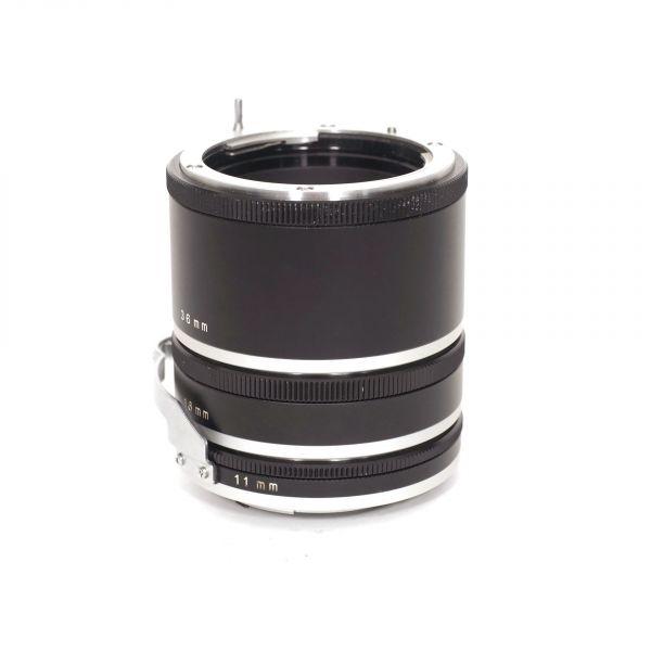 WEP Auto Zwischenringset 11mm/18mm/36mm, für Nikon, inkl. 20% MwSt. – Bild 2