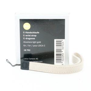 Leica Handschlaufe für Leica C, ArtNr.18792, Alcantara Light Gold, OVP, inkl. 20% MwSt.