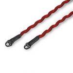 Artisan & Artist Spiral Cord Riemen rot/schwarz ACAM 707 REBK