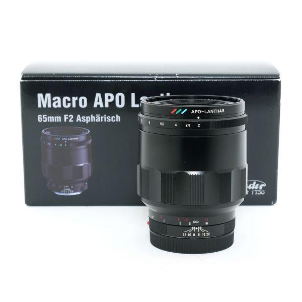 Voigtländer Macro APO Lanthar 65mm/2 Asphärisch, OVP, für Sony FE