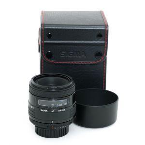 Sigma AF 50mm/2,8 Macro, Sonnenblende, Köcher, für Nikon FX
