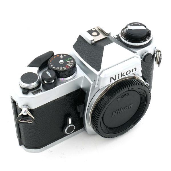 Nikon FE Gehäuse, chrom, OVP (Wie Neu!) – Bild 2