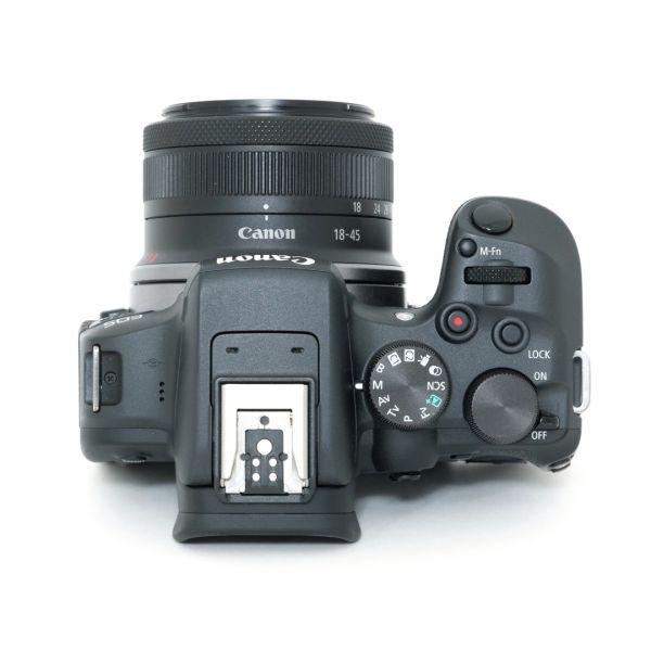 Canon EOS R10 Gehäuse (unter 34000 Auslösungen), Fremdhersteller Akku + Canon RF-S 18-45mm/4,5-6,3 IS, STM, Fremdhersteller-Sonnenblende – Bild 4