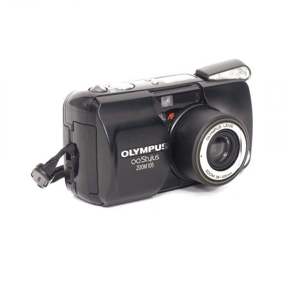 Olympus Stylus Zoom 105 Kompaktkamera, Tasche – Bild 2