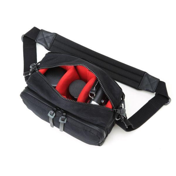 Artisan & Artist Canvas camera bag ACAM 1100 Black – Bild 2