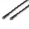 Artisan & Artist Spiral Cord Riemen grau/schwarz ACAM 707 BKGY – Bild 2