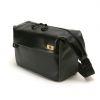Artisan & Artist Basalt-Schultertasche, schwarz/grau, ACAM-BS0002 BKGY