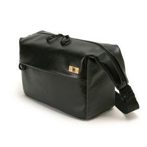 Artisan & Artist Basalt-Schultertasche, schwarz/grau, ACAM-BS0002 BKGY