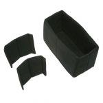 Artisan & Artist Basalt-Slingtasche, schwarz/grau, ACAM-BS0003 BKGY