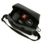 Artisan & Artist Basalt-Slingtasche, schwarz/grau, ACAM-BS0003 BKGY