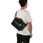 Artisan & Artist Basalt-Slingtasche, schwarz/grau, ACAM-BS0003 BKGY