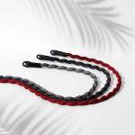 Artisan & Artist Spiral Cord Riemen rot/schwarz ACAM 708 REBK