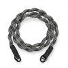 Artisan & Artist Spiral Cord Riemen weiß/schwarz ACAM 708 BKWT