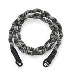 Artisan & Artist Spiral Cord Riemen weiß/schwarz ACAM 708 BKWT