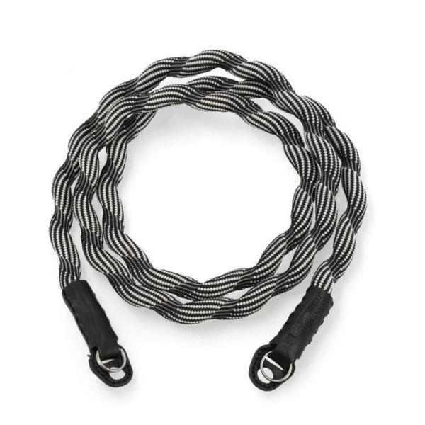 Artisan & Artist Spiral Cord Riemen weiß/schwarz ACAM 708 BKWT