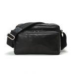 Artisan & Artist Leder/Nylon Kameratasche, schwarz, GCAM 1000 BLK