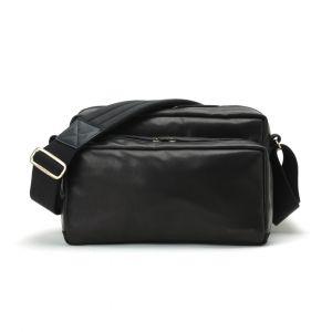 Artisan & Artist Leder/Nylon Kameratasche, schwarz, GCAM 1000 BLK
