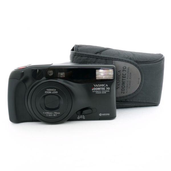Yashica Zoomtec 70 Kompaktkamera, Tasche