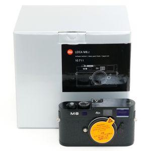 Leica M8.2 Gehäuse, schwarz Lack, ArtNr. 10711, Sn. 3557473, (1330 Auslösungen), OVP