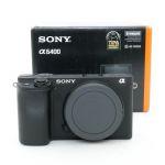 Sony Alpha 6400 Gehäuse (61223 Auslösungen) OVP