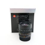 Leica M Summilux 50mm/1,4 ASPH, schwarz, ArtNr. 11891, Sn. 04214598, 6 Bit Codiert, OVP