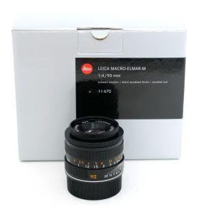 Leica M Macro-Elmar 90mm/4 schwarz, ArtNr. 11670, Sn. 4262249, 6 Bit Coidiert, OVP