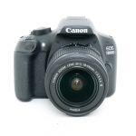 Canon EOS 1300 D Gehäuse (2648 Auslösungen) + EF-S 18-55mm/3,5-5,6 II