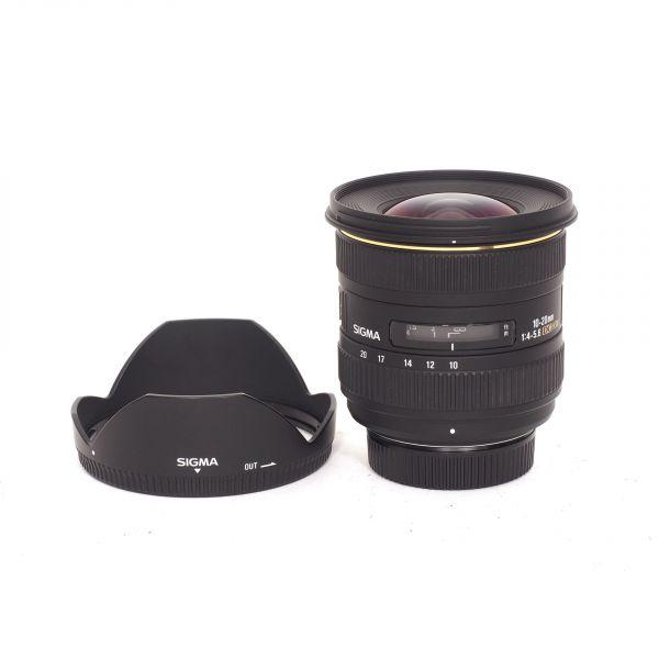 Sigma AF 10-20mm/4-5,6 DC, EX, HSM, Sonnenblende, für Nikon DX