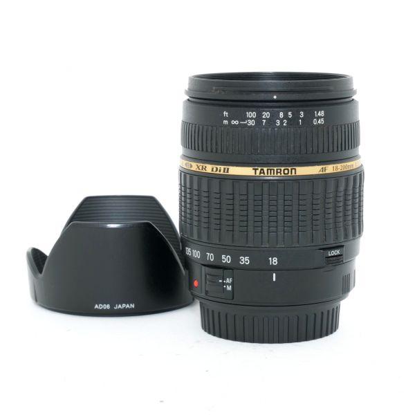 Tamron AF 18-200mm/3,5-6,3 Asph, LD, XR, Di II, Sonnenblende, für Canon AF