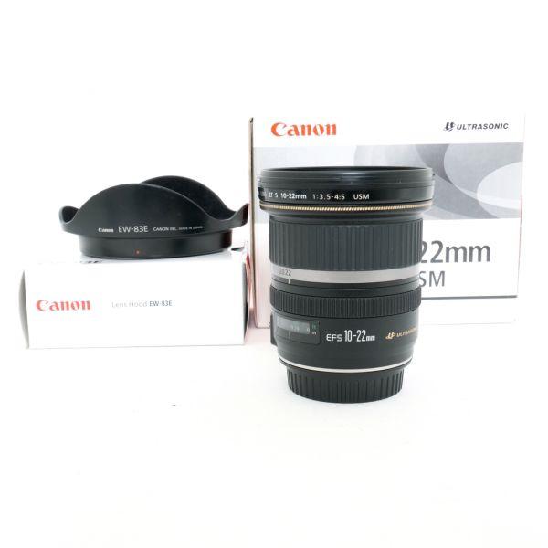 Canon EF-S 10-22mm/3,5-4,5 USM, OVP, Sonnenblende