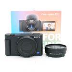 Sony ZV-1, Vlog Kamera, OVP, inkl. Weitwinkelconverter