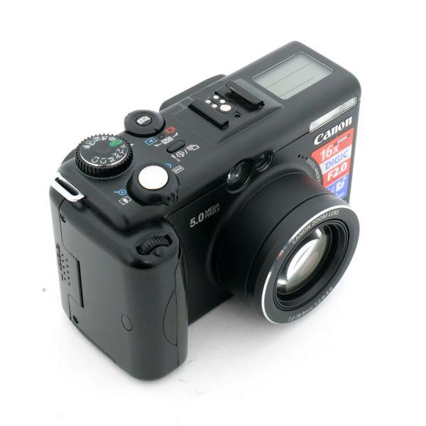 Canon Powershot G5, Digitalkamera, mit Canon LA-DC58B Vorsatzlinsenadapter, Canon WC-DC58N Weitwinkelvorsatz, Canon TC-DC58N Televorsatz, OVP – Bild 2