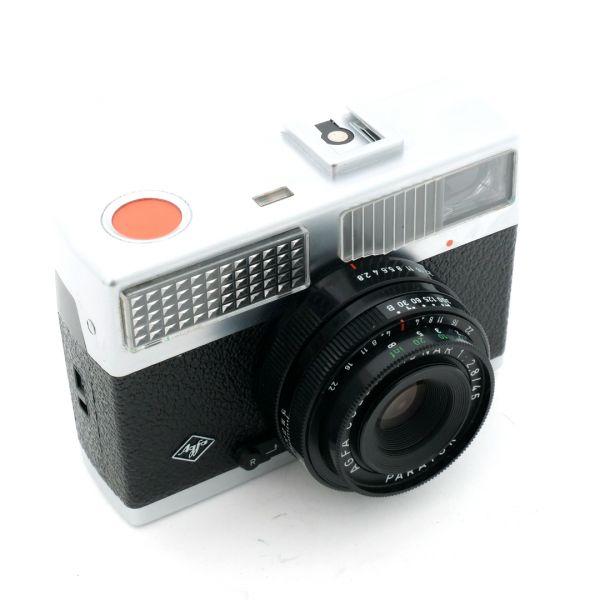 Agfa Parator mit Agfa Color-Agnar 45mm/2,8, Tasche – Bild 2