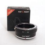K&F Concept Contax/Yashica auf Fujifilm FX Adapter, OVP, inkl. 20% MwSt.