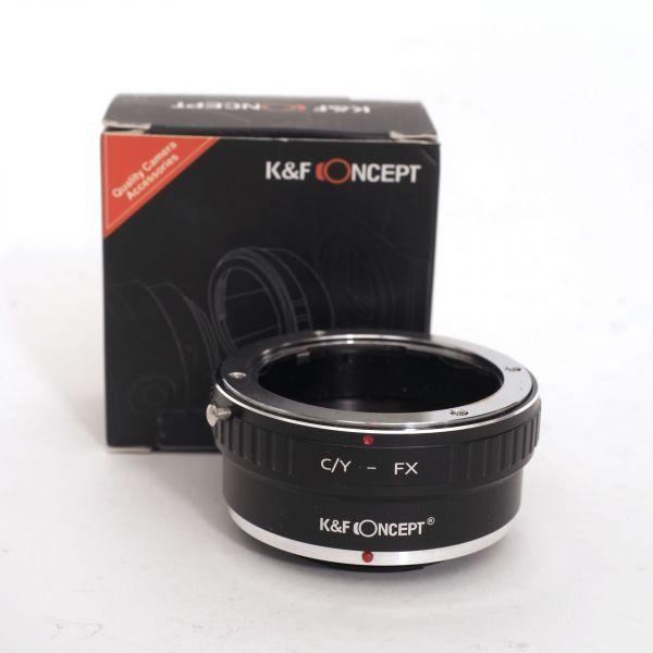 K&F Concept Contax/Yashica auf Fujifilm FX Adapter, OVP, inkl. 20% MwSt.