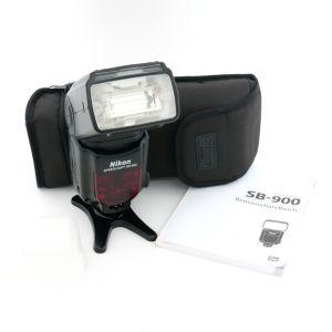 Nikon Speedlight SB-900 Blitzgerät, Tasche, Streuscheibe