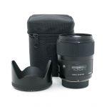 Sigma AF 35mm/1,4 DG, Sonnenblende, Tasche, für Nikon FX