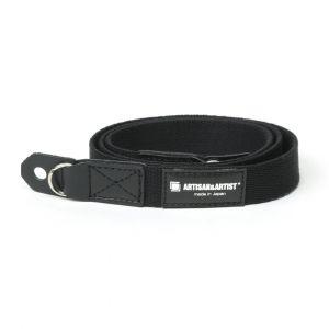 Artisan & Artist ACAM-102 BLK Slim Cloth Strap, schwarz