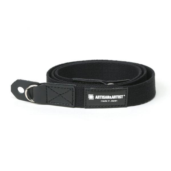 Artisan & Artist ACAM-102 BLK Slim Cloth Strap, schwarz