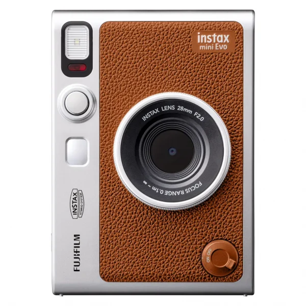 Fujifilm Instax Mini EVO EX D brown, hybride Sofortbildkamera – Bild 3