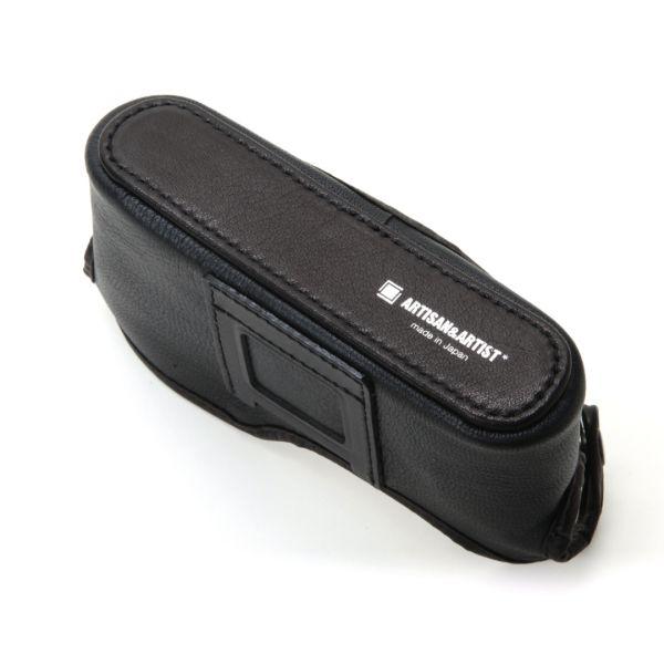 Artisan & Artist LMB-234, Leder-Halfcase, schwarz – Bild 2