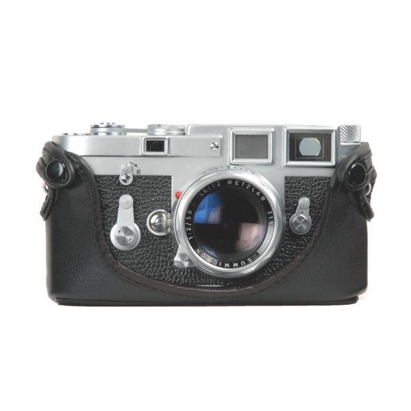 Artisan & Artist LMB-234, Leder-Halfcase, schwarz – Bild 3